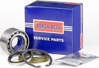 Borg & Beck BWK336 - Təkər qovşağı, podşipnik dəsti furqanavto.az