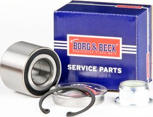 Borg & Beck BWK795 - Təkər qovşağı, podşipnik dəsti furqanavto.az