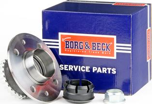 Borg & Beck BWK796 - Təkər qovşağı, podşipnik dəsti furqanavto.az