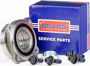 Borg & Beck BWK732 - Təkər qovşağı, podşipnik dəsti furqanavto.az