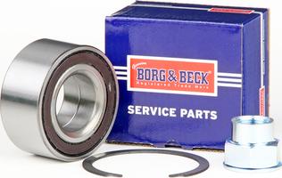 Borg & Beck BWK737 - Təkər qovşağı, podşipnik dəsti furqanavto.az