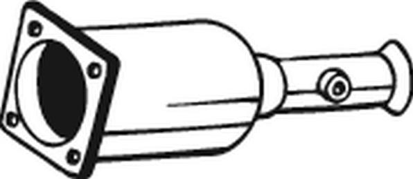 Bosal 095-241 - Tüs / Hissəcik filtri, egzoz sistemi furqanavto.az