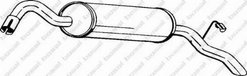 Bosal 154-217 - Son səsboğucu furqanavto.az