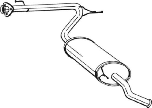 Bosal 281-093 - Son səsboğucu furqanavto.az