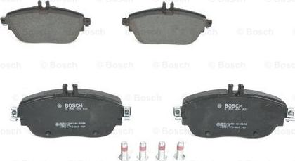 BOSCH 0 986 494 937 - Əyləc altlığı dəsti, əyləc diski furqanavto.az