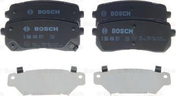 BOSCH 0 986 494 971 - Əyləc altlığı dəsti, əyləc diski furqanavto.az