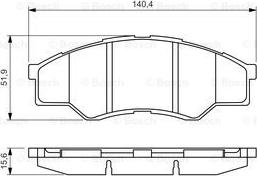 BENDIX 572642B - Əyləc altlığı dəsti, əyləc diski furqanavto.az