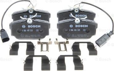 BOSCH 0 986 494 529 - Əyləc altlığı dəsti, əyləc diski furqanavto.az