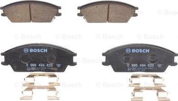 BOSCH 0 986 494 620 - Əyləc altlığı dəsti, əyləc diski furqanavto.az