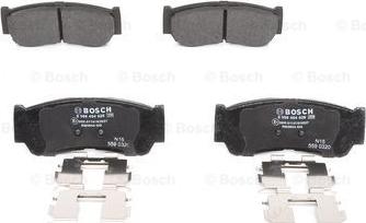 BOSCH 0 986 494 628 - Əyləc altlığı dəsti, əyləc diski furqanavto.az