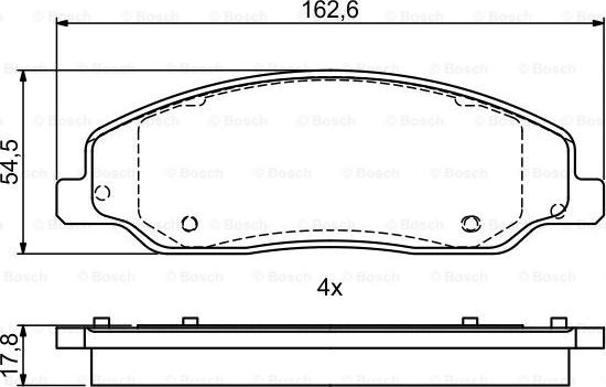 Maxgear 19-3152 - Əyləc altlığı dəsti, əyləc diski furqanavto.az