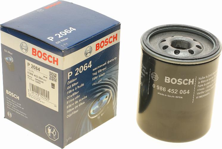 BOSCH 0 986 452 064 - Yağ filtri furqanavto.az