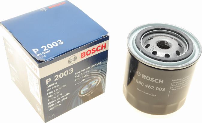 BOSCH 0 986 452 003 - Yağ filtri furqanavto.az