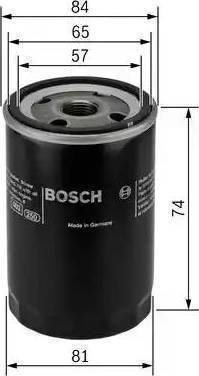BOSCH P 3316 - Yağ filtri furqanavto.az