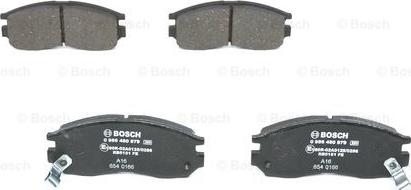 BOSCH 0 986 460 979 - Əyləc altlığı dəsti, əyləc diski furqanavto.az