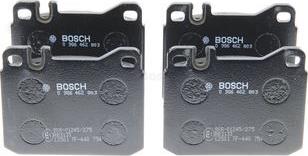 BOSCH 0 986 462 803 - Əyləc altlığı dəsti, əyləc diski furqanavto.az