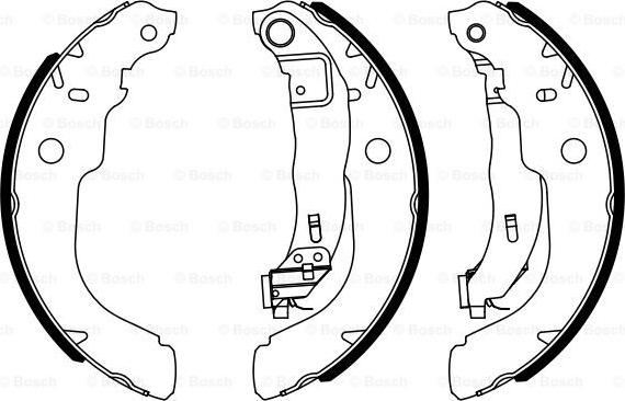 BOSCH 0 986 487 960 - Əyləc Başlığı Dəsti furqanavto.az