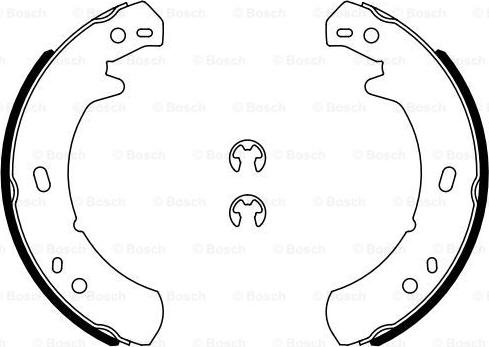 BOSCH 0 986 487 914 - Əyləc başlığı dəsti, dayanacaq əyləci furqanavto.az