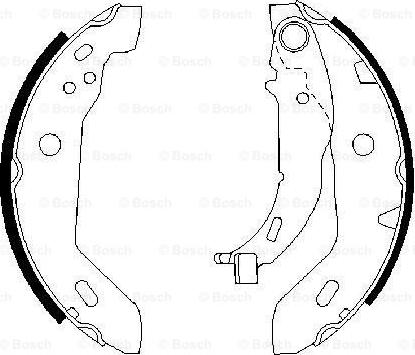 BOSCH 0 986 487 565 - Əyləc Başlığı Dəsti furqanavto.az