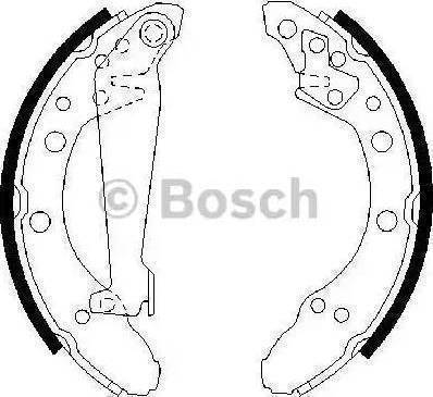 BOSCH 986487536 - Əyləc Başlığı Dəsti furqanavto.az