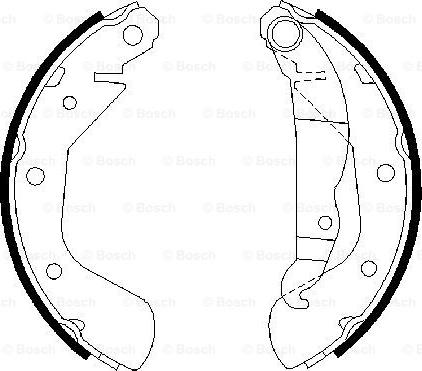 BOSCH 0 986 487 613 - Əyləc Başlığı Dəsti furqanavto.az