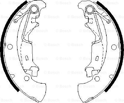 BOSCH 0 986 487 675 - Əyləc Başlığı Dəsti furqanavto.az