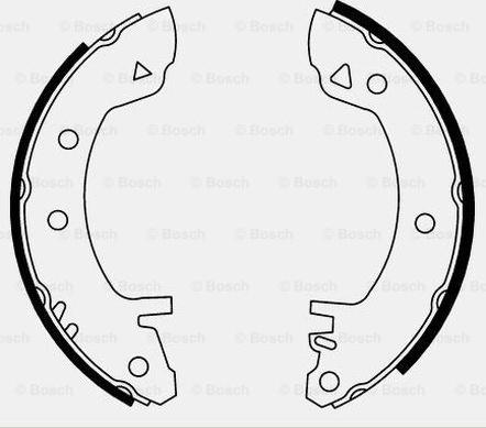 BOSCH 0 986 487 011 - Əyləc Başlığı Dəsti furqanavto.az