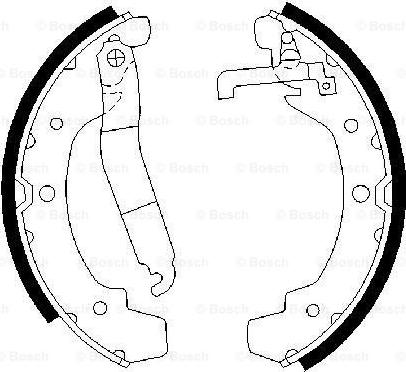 BOSCH 0 986 487 193 - Əyləc Başlığı Dəsti furqanavto.az