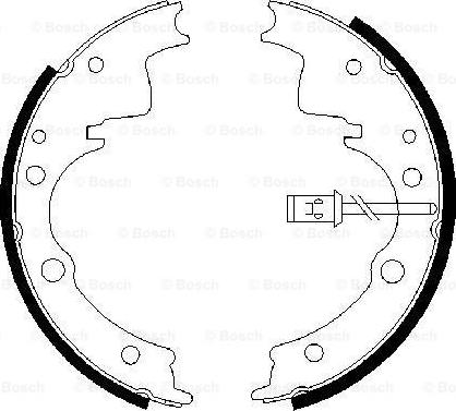 BOSCH 0 986 487 375 - Əyləc Başlığı Dəsti furqanavto.az