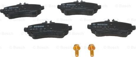 BOSCH 0 986 424 470 - Əyləc altlığı dəsti, əyləc diski www.furqanavto.az