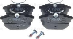 BOSCH 0 986 424 545 - Əyləc altlığı dəsti, əyləc diski furqanavto.az