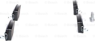 BOSCH 0 986 424 671 - Əyləc altlığı dəsti, əyləc diski furqanavto.az