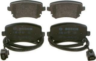 BOSCH 0 986 424 057 - Əyləc altlığı dəsti, əyləc diski furqanavto.az