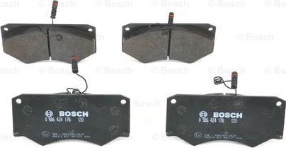 BOSCH 0 986 424 176 - Əyləc altlığı dəsti, əyləc diski furqanavto.az