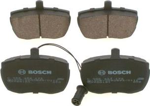 BOSCH 0 986 424 172 - Əyləc altlığı dəsti, əyləc diski furqanavto.az