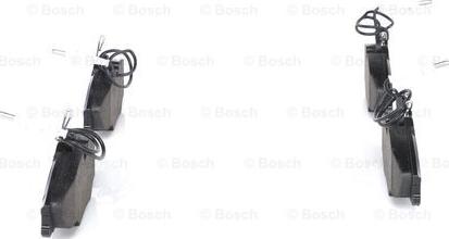 BOSCH 0 986 424 227 - Əyləc altlığı dəsti, əyləc diski www.furqanavto.az