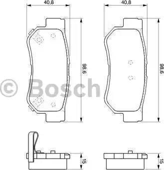 Mobis 583022EA30 - Əyləc altlığı dəsti, əyləc diski www.furqanavto.az