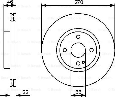 BOSCH 0 986 479 472 - Əyləc Diski furqanavto.az