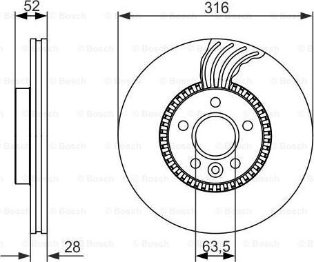 BOSCH 0 986 479 C19 - Əyləc Diski furqanavto.az