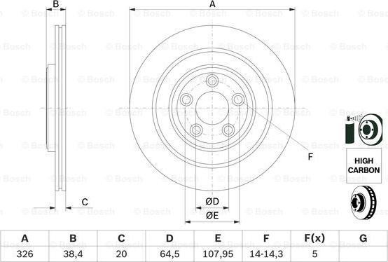 BOSCH 0 986 479 628 - Əyləc Diski furqanavto.az