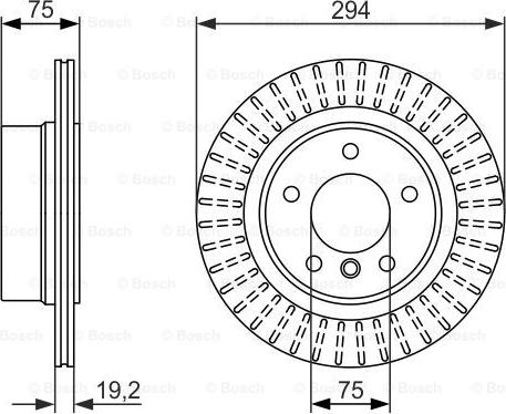 BOSCH 0 986 479 670 - Əyləc Diski furqanavto.az