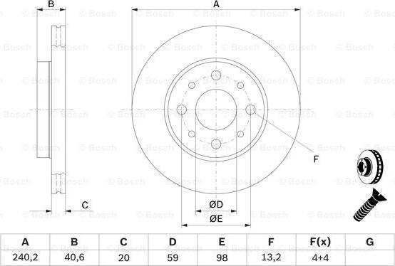 BOSCH 0 986 479 B76 - Əyləc Diski furqanavto.az