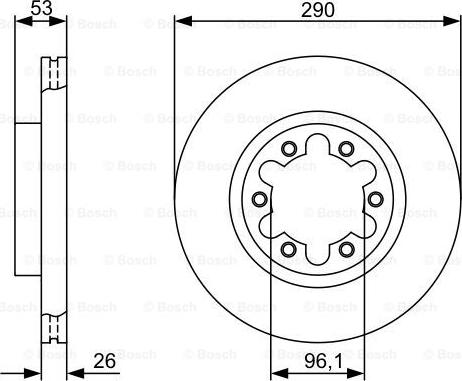 BOSCH 0 986 479 355 - Əyləc Diski furqanavto.az