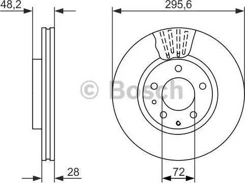 Alpha Brakes HTP-MZ-082 - Əyləc Diski furqanavto.az