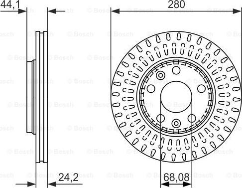 BOSCH 0 986 479 777 - Əyləc Diski furqanavto.az