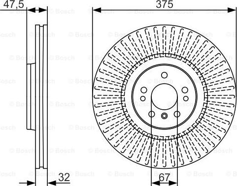 BOSCH 0986479A26 - Əyləc Diski furqanavto.az