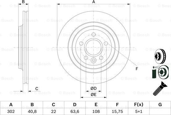 BOSCH 0 986 479 E85 - Əyləc Diski furqanavto.az