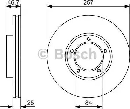 BOSCH 0 986 479 R41 - Əyləc Diski furqanavto.az