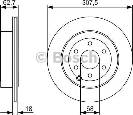 BOSCH 0 986 479 R21 - Əyləc Diski furqanavto.az