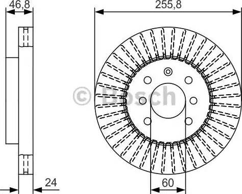 BOSCH 0 986 479 T89 - Əyləc Diski furqanavto.az